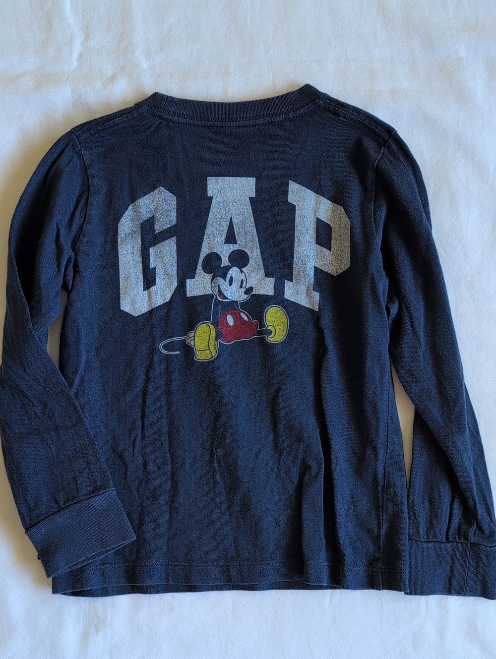 Baby Gap Boys Disney Mickey Mouse Bundle 5T Jeans Shirt Lot H&M Goofy - Picture 13 of 16